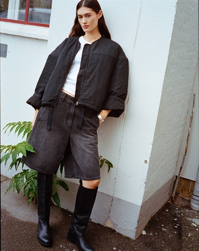 Rabens Saloner - Glod Arched Jakke - Black